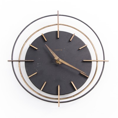 Zegar ścienny VEDETTE., Francja, poł. XX w.